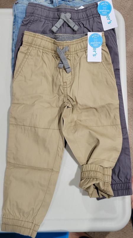 Toddler poplin joggers