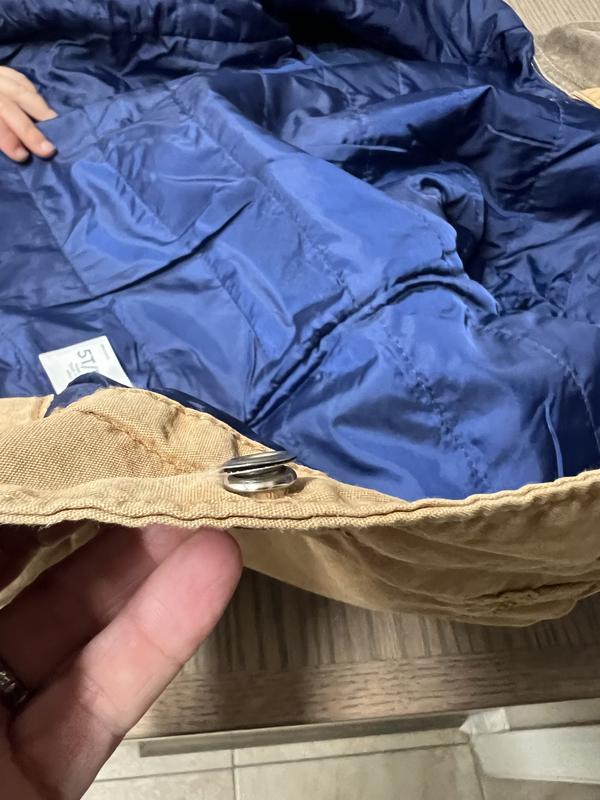 Buttons that got stuck and would not pull apart.