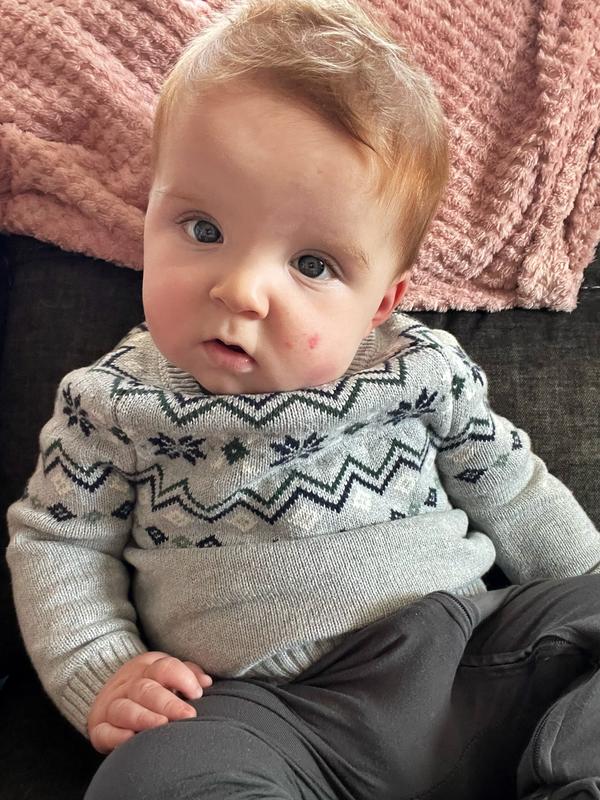 Baby 2-Piece Fair Isle Sweater & Corduroy Pant Set Baby 2-Piece Fair Isle Sweater & Corduroy Pant Set