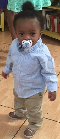 My boy wearing his Stride Rite Craig Sneakers! ❤️