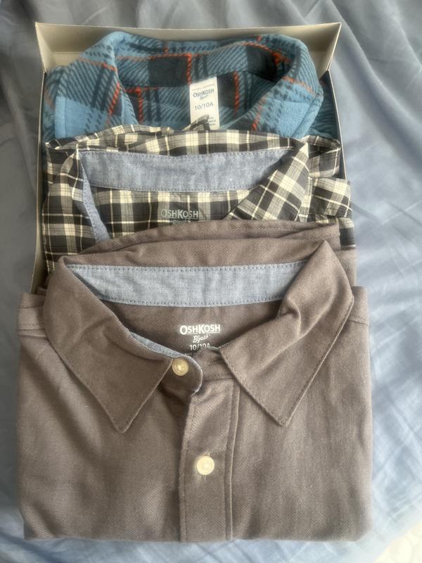 Boys Plaid Button-Down Shirt - OshKosh B'gosh | Carter's