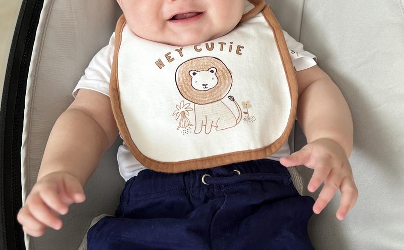 Great bib size!