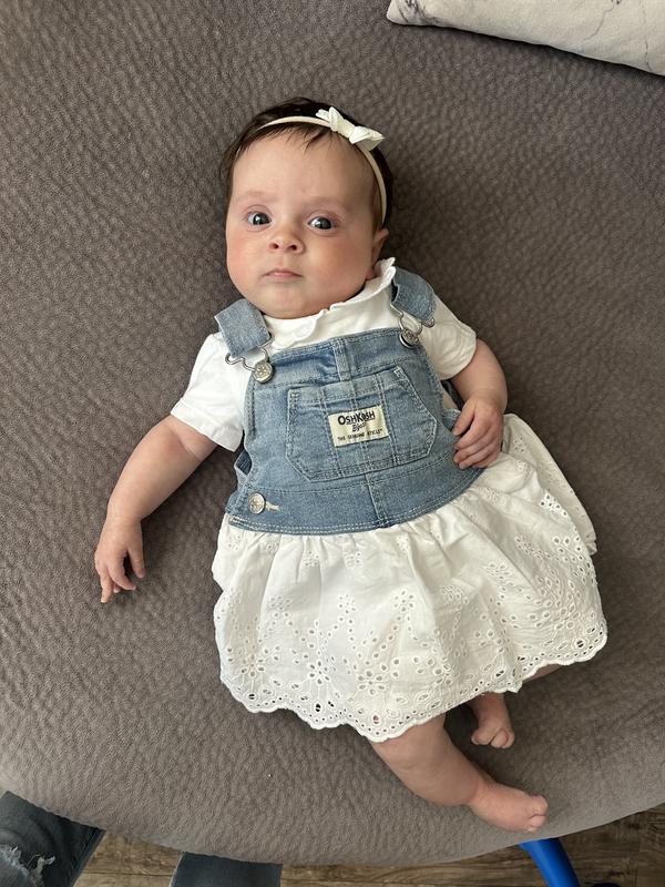 Baby Stretch Denim Eyelet Jumper Dress OshKosh B'gosh Carter's