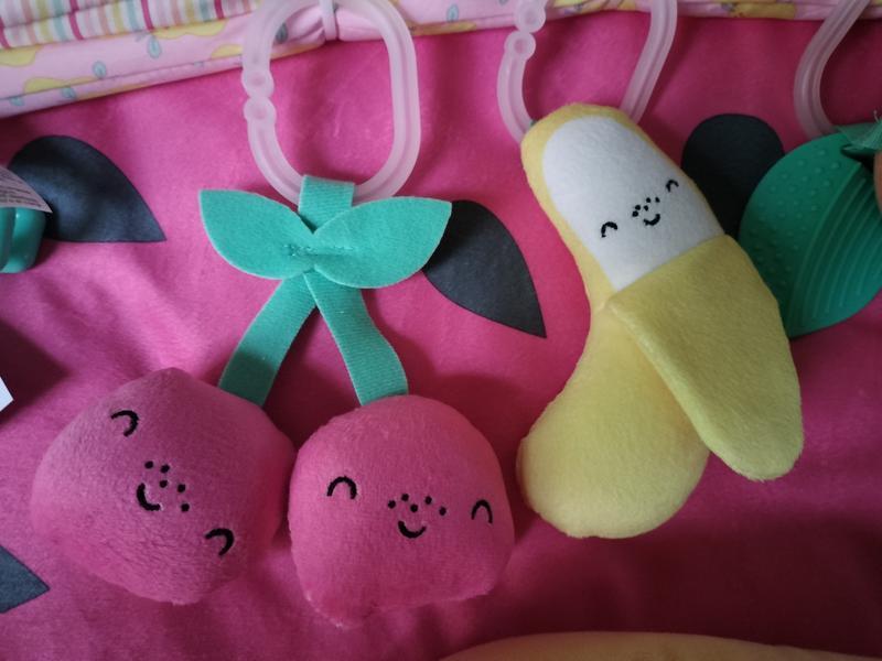 Peekaboo banana's and cherry rattle