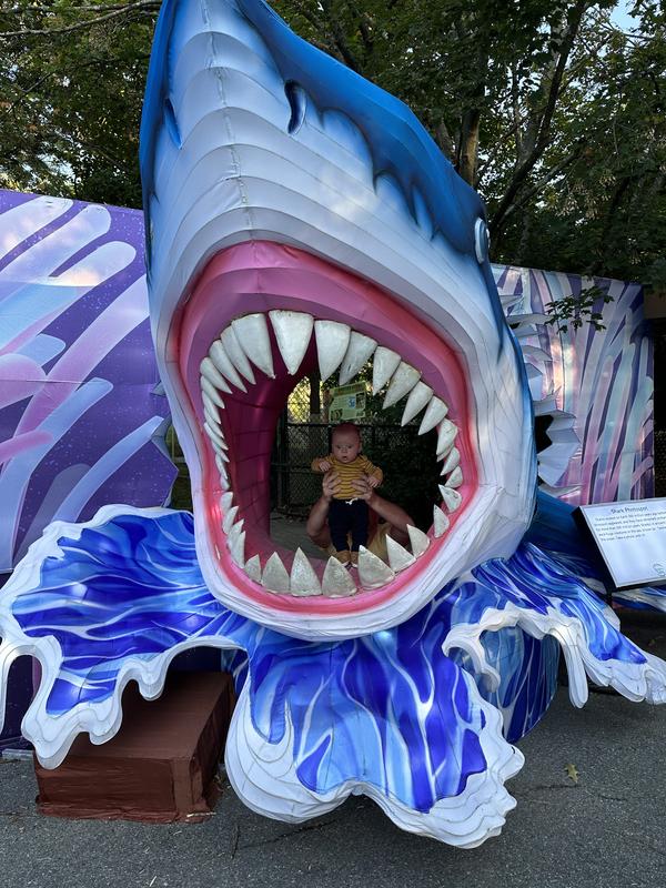 Striped long sleeve onesie!