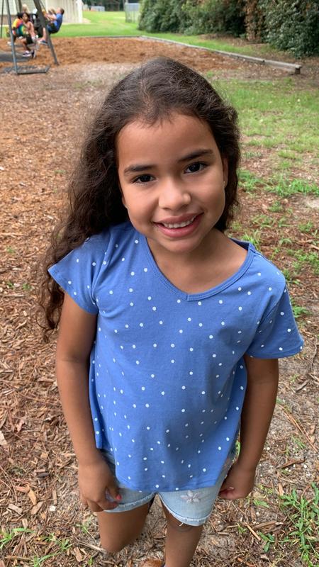 Kid Heart Print Short-Sleeve Fashion Top - Pink - Carter's