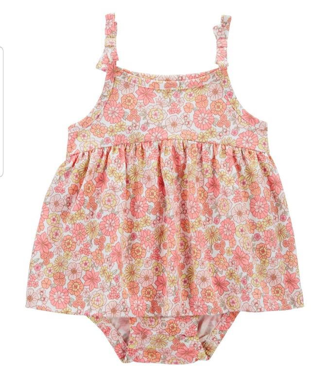 Vestidito floreado precioso