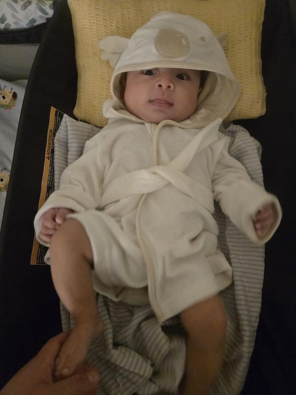 A mi bebe le encanto ama su toalla