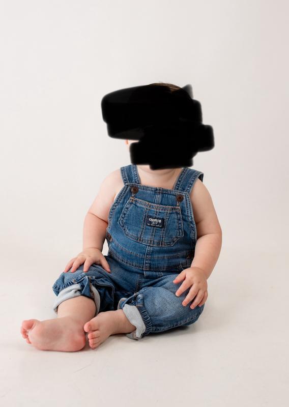 Baby Boy Herringbone Overalls - Black - OshKosh | Carter's