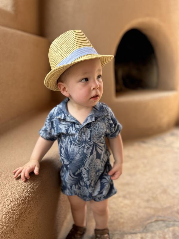 Baby fedora fashion