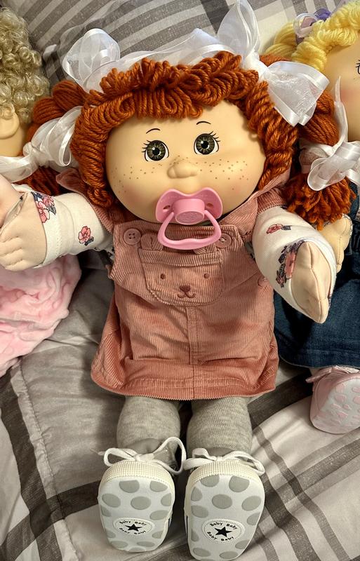 Looks adorable on my 20” baby land exclusive doll.