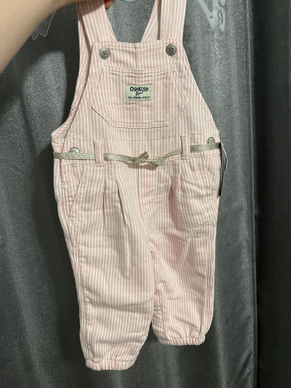 oshkosh アニマル柄 Baby Peach Print Canvas Shortall - OshKosh | Carter's