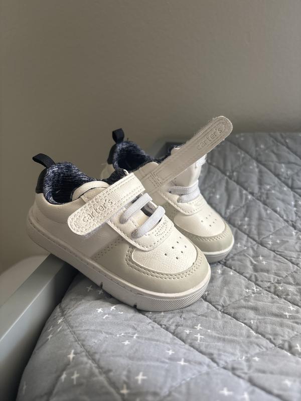 Every Step® First Walker Casual Sneakers - White - Carter's