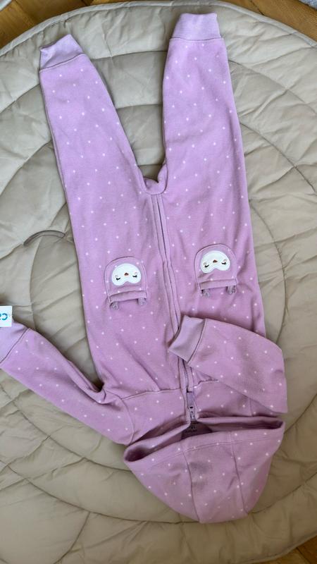 Baby Hearts Hooded Zip-Up Fleece Jumpsuit - Carter's | Carter's