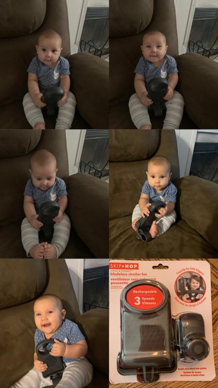 Our favorite stroller fan.