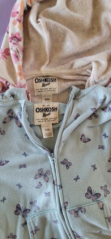 Kid Floral Print Fleece Jacket - OshKosh | Carter's