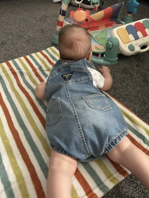 Baby Denim Bubble Romper