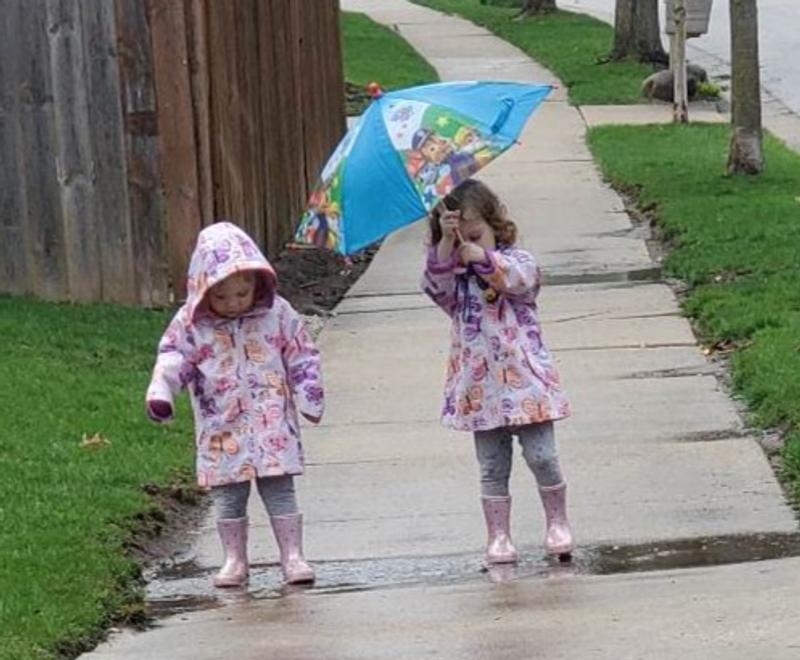 Love our new raincoats