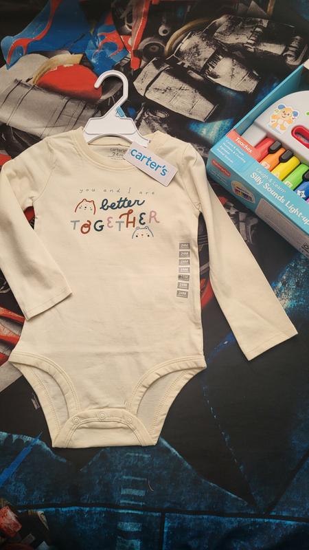 Carter's bodysuit for 24 month year old baby with the beautiful design.