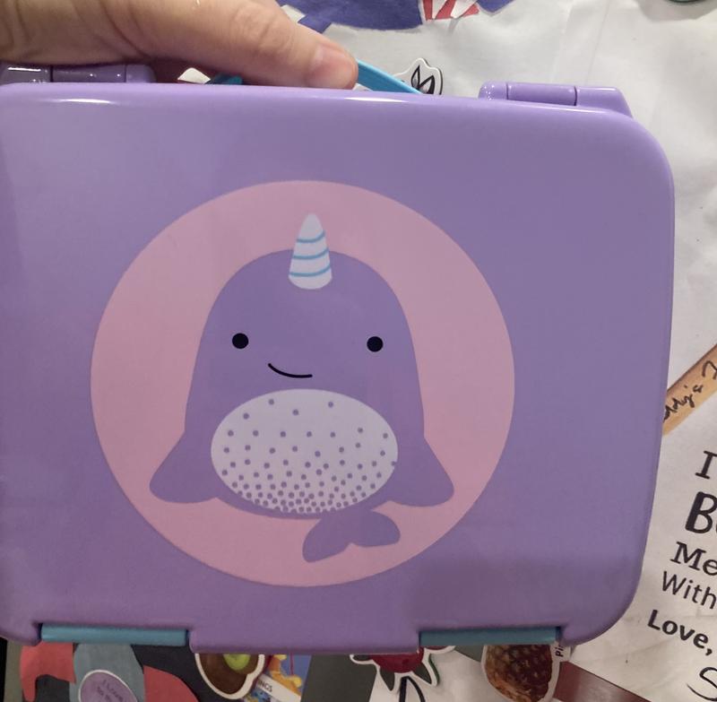 Narwal lunch box by Hip Hop. Very cute and sturdy! We love it!