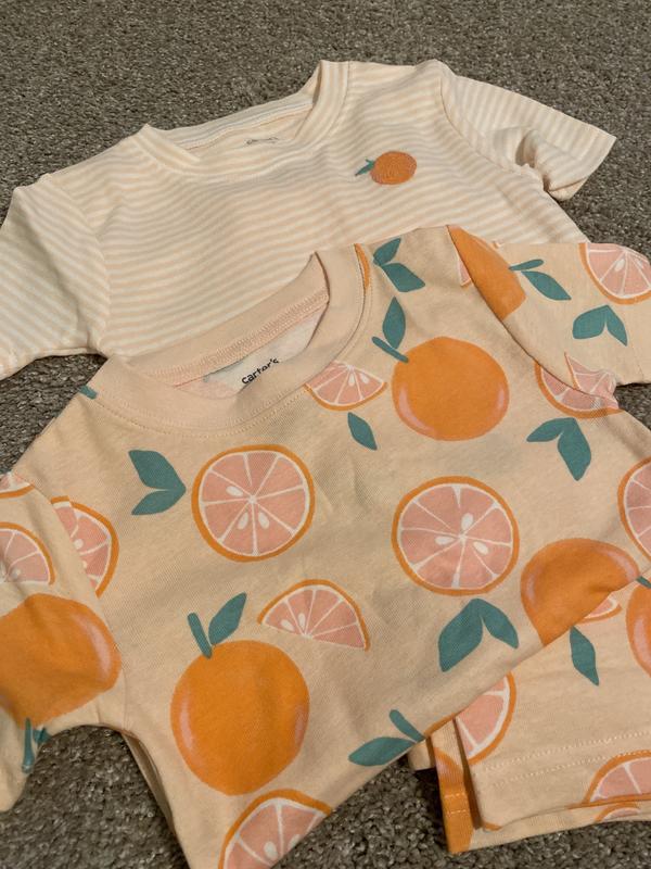 flamingomiletグッズ Toddler Flamingo Print Snug Fit Cotton 4-Piece Pajamas