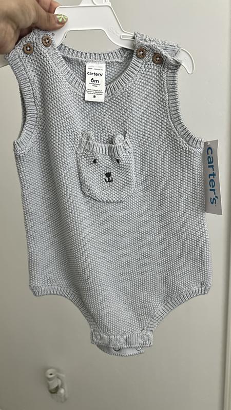 Blue/grey romper