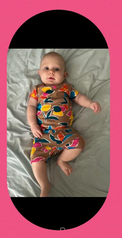 Emily Rose loves her new Pjs
