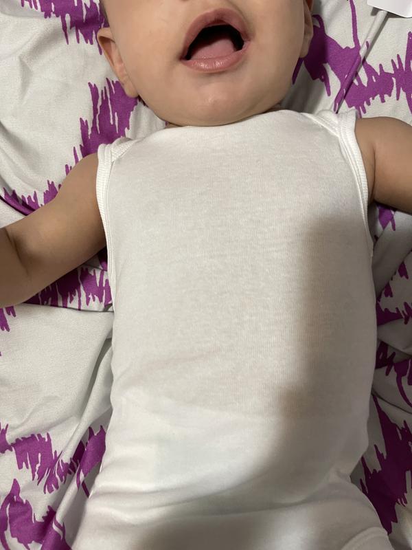 carter's® Size 3M 5Pack Sleeveless Bodysuits in White buybuy BABY