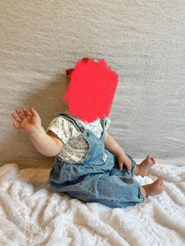 レア！　TINY BUTTERFLY DENIM サロペット レア！ TINY BUTTERFLY DENIM サロペット レア！ TINY BUTTERFLY