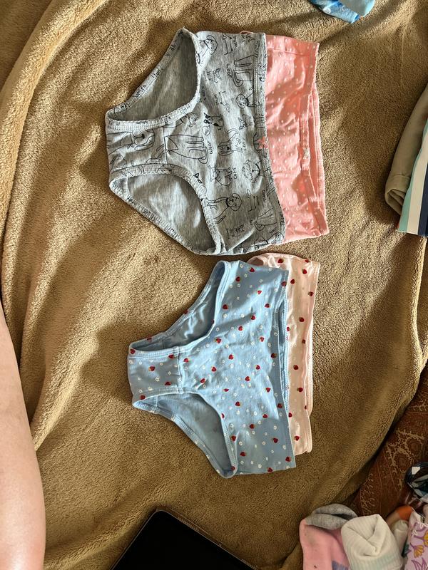 【Y-Tu】Nighttime Underwear １パック(18枚入り) Kid 10-Pack Strawberry Brief Stretch Cotton Undies