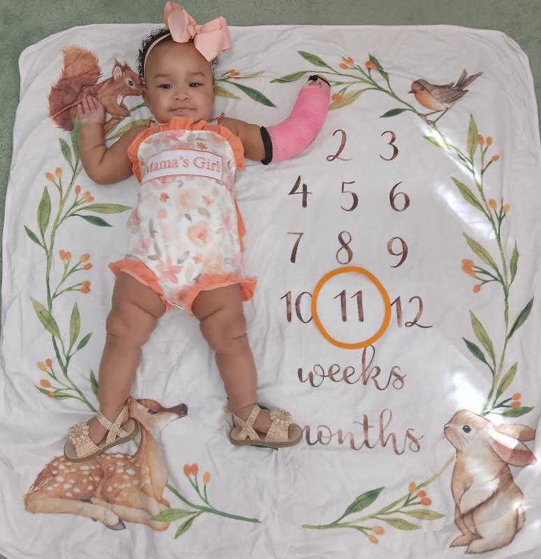 Baby  Every Step® First Walker Woven Flower Accent Sandals - Beige