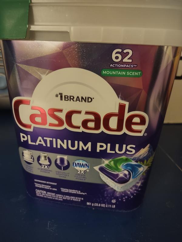Cascade Platinum Plus Fresh Dishwasher Detergent Pods, 11 ct - Fry's Food  Stores