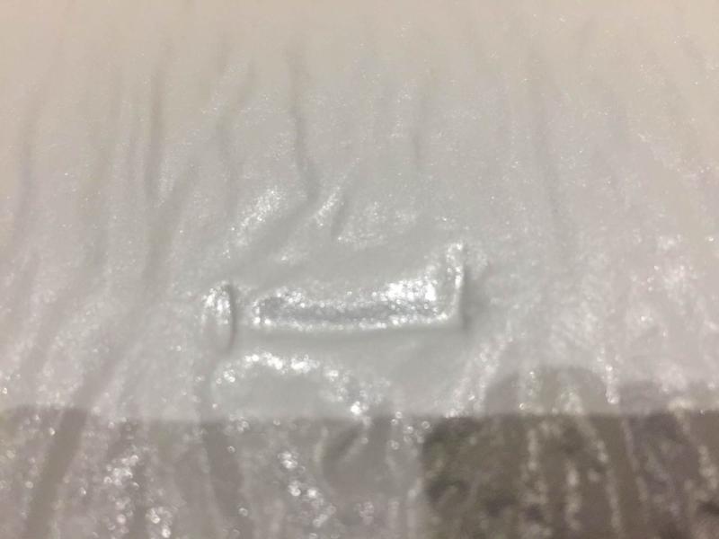 Photo submitted with review of product