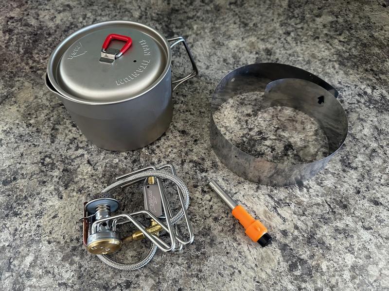 MSR Titan Titanium Kettle - Hike & Camp