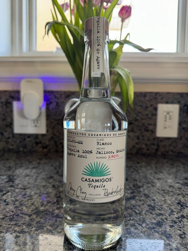 Casamigos Blanco Tequila, 750 mL, 40% ABV