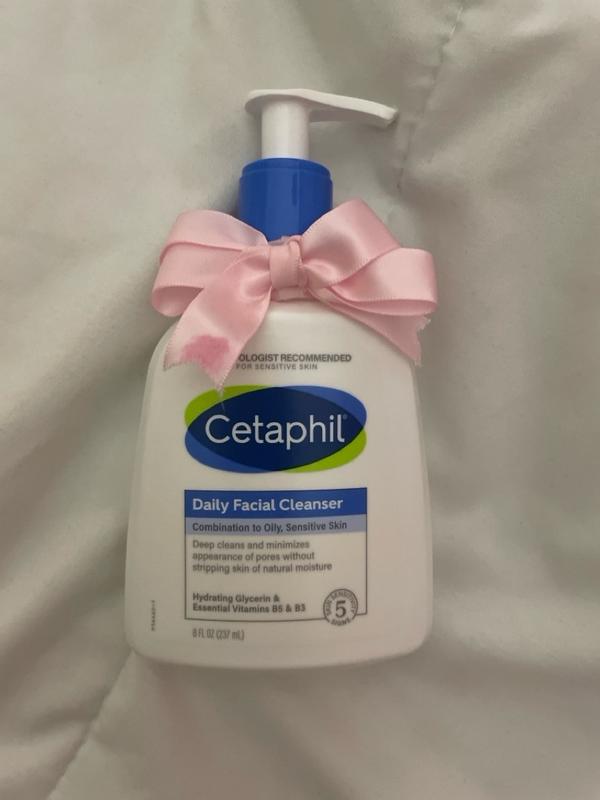 Cetaphil Daily Facial Cleanser Lotion for Combination to Oily, Sensitive  Skin, 16 oz
