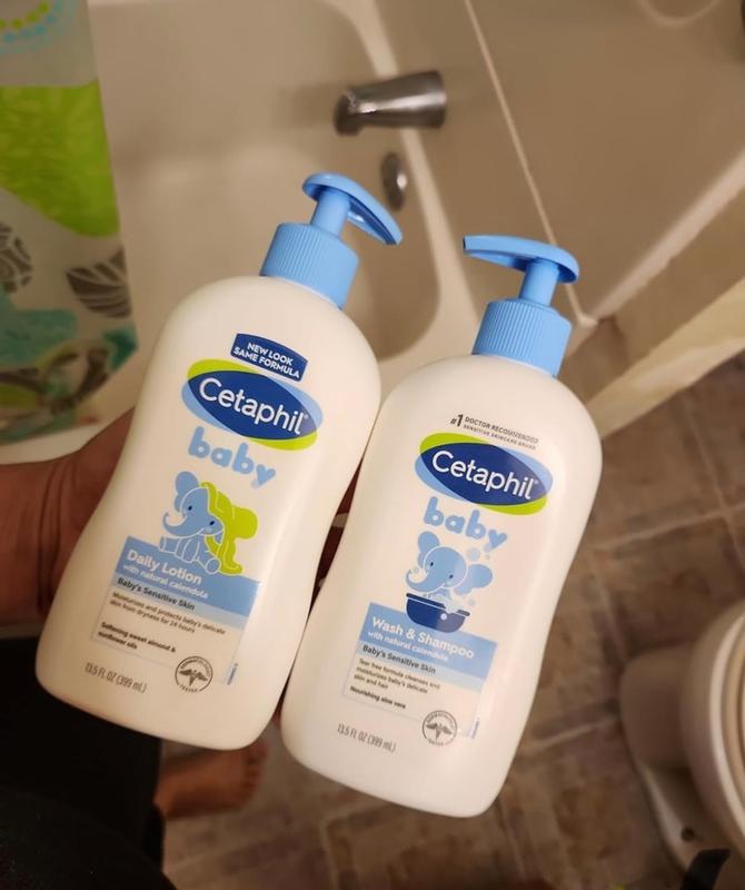 Jabón y Shampoo para Bebé 399 ml Cetaphil Cetaphil Wash & Shampoo