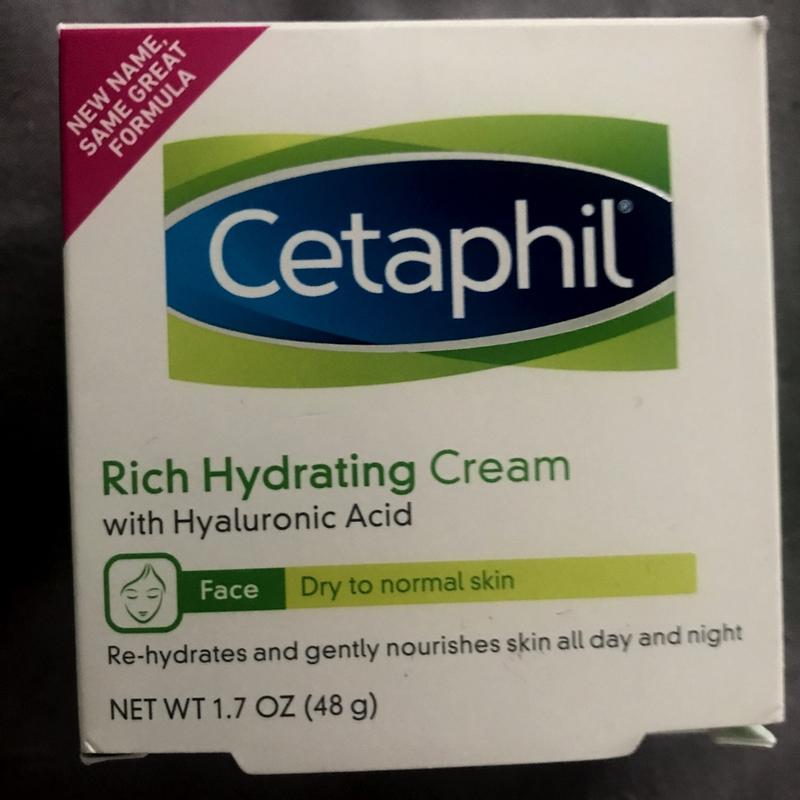 Cetaphil rich hydrating night deals cream with hyaluronic acid