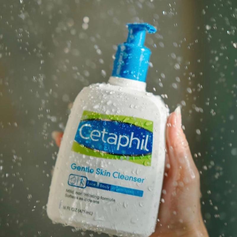 Cetaphil Face Wash, Hydrating Gentle Skin Cleanser for Dry to