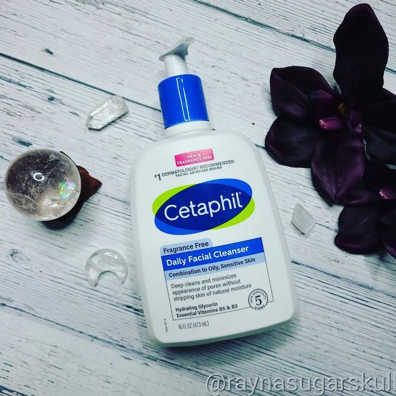 Cetaphil Daily Facial Cleanser for Sensitive, Combination to Oily Skin, 8  oz 