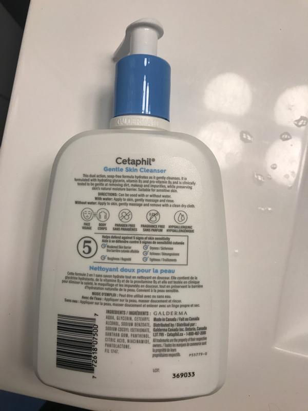 Cetaphil Gentle Skin Cleanser (500ml) - Hydrating Face&Body Wash -  Non-Irritating, Fragrance-Free and Dermatologist Recommended & Daily  Hydrating Lotion- Fragrance-Free, Paraben Free, 88ml : : Beauty &  Personal Care