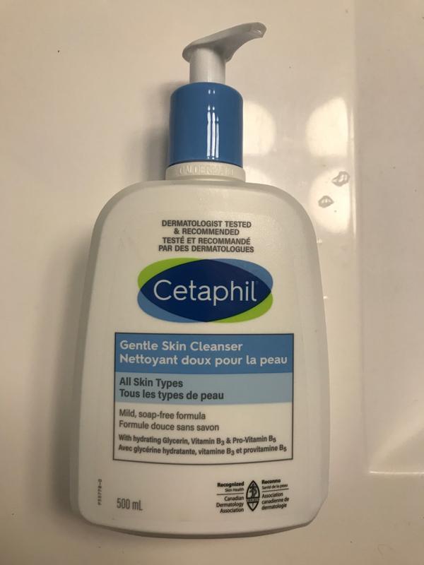Cetaphil Gentle Skin Cleanser (500ml) - Hydrating Face Wash & Body Wash -  Ideal for Sensitive, Dry Skin - Non-Irritating, Fragrance-Free and