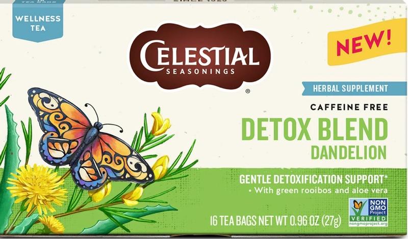 Dandelion Detox Tea | Herbal Wellness Tea with Dandelion