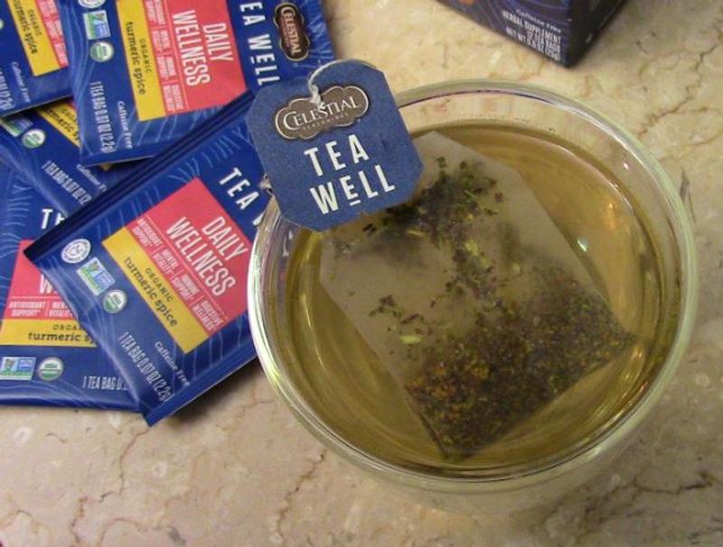 TeaWell Organic Turmeric Spice | Herbal Wellness Tea – Celestial