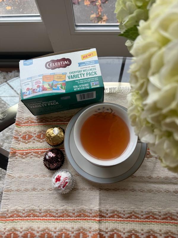 Everyday Wellness Tea Sampler | Herbal Variety Pack – Celestial