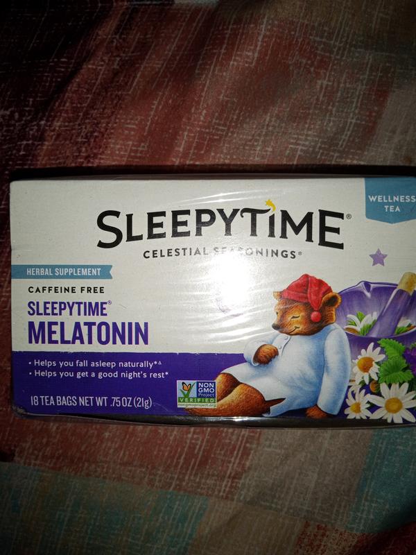 ◆睡眠shop◆ Sleepytime Melatonin Tea | Wellness Support at Bedtime – Celestial