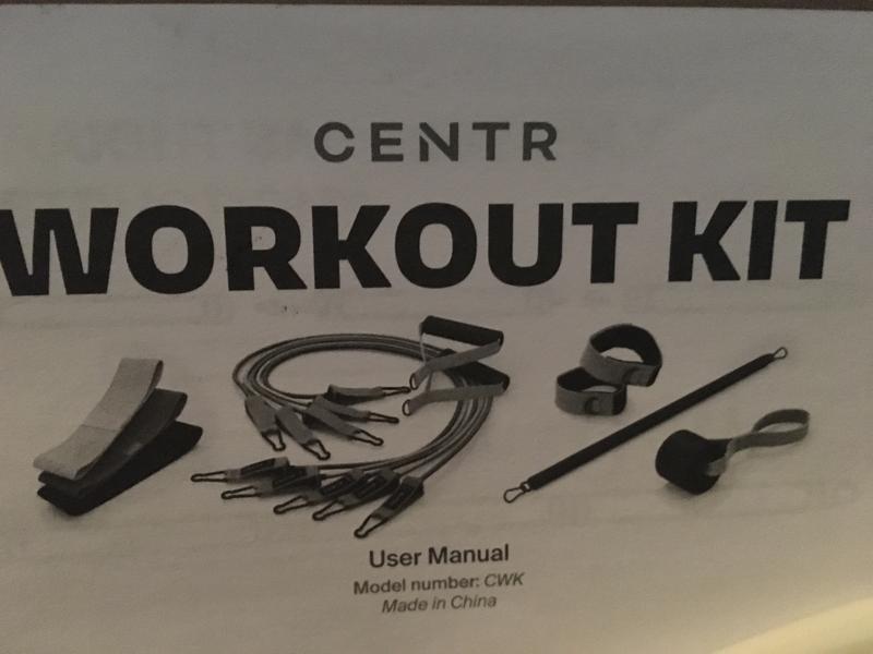 Centr by Chris Hemsworth Fitness Essentials Kit Home Workout Equipment +  3-Month Centr Subscription