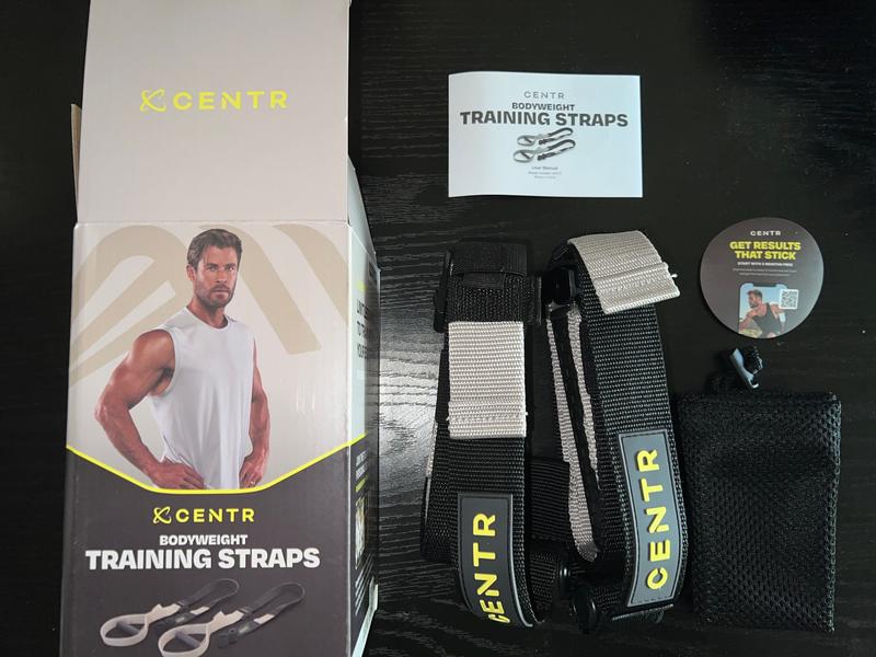 Bodyweight Training Straps - Suspension Strength Trainer - Centr