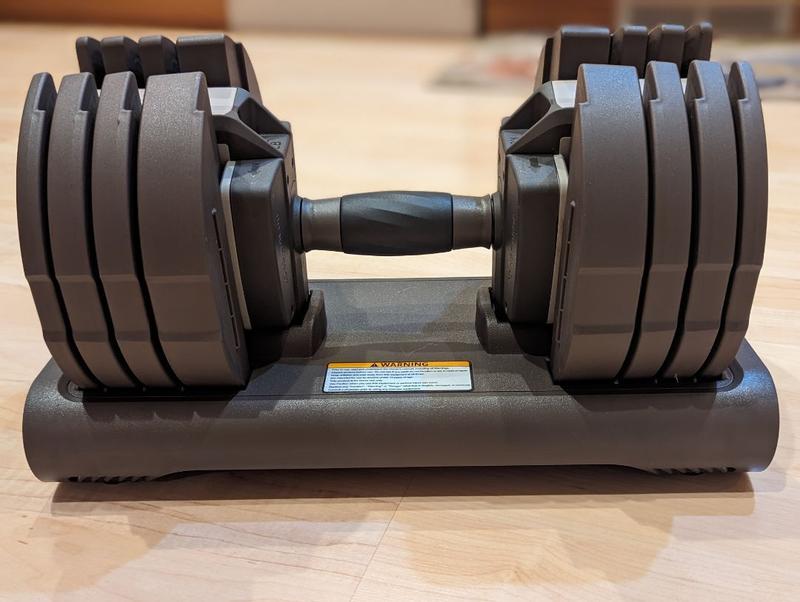 Isogym on sale adjustable dumbbell