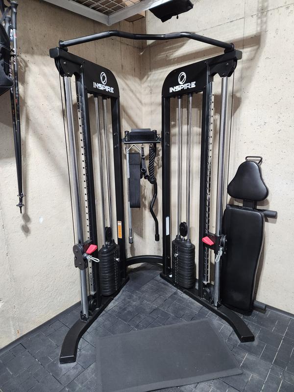 Inspire Fitness FTX Functional Trainer with Folding Bench and 1